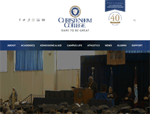 Tablet Screenshot of christendom.edu